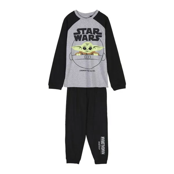Pajama Bērnu The Mandalorian Pelēks