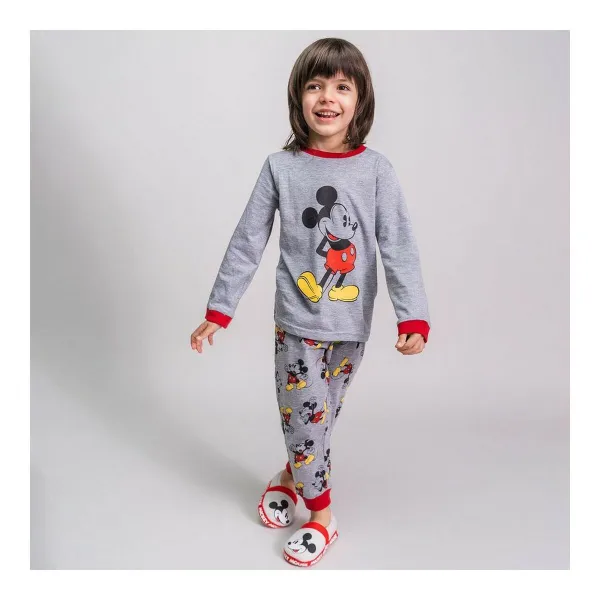 Pajama Bērnu Mickey Mouse Pelēks