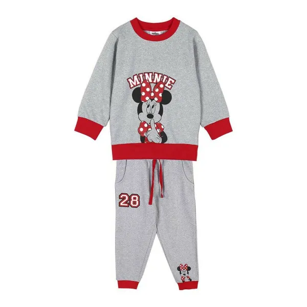 Vaikiškas sportinis kostiumas Minnie Mouse Pilka