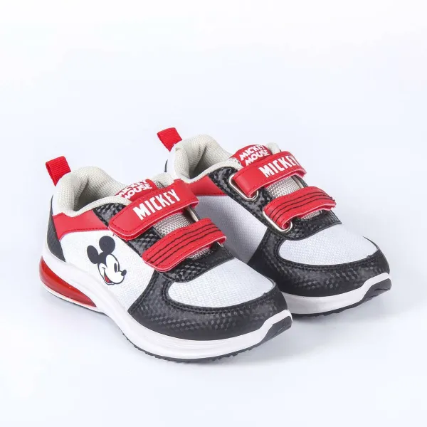 Sporta apavi ar LED Mickey Mouse Pelēks