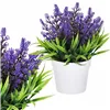 Artificial heather in a pot Springos HA7407