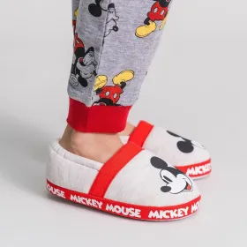 Mājas čībām Mickey Mouse Gaiši pelēks