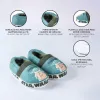 House Slippers The Mandalorian Dark green