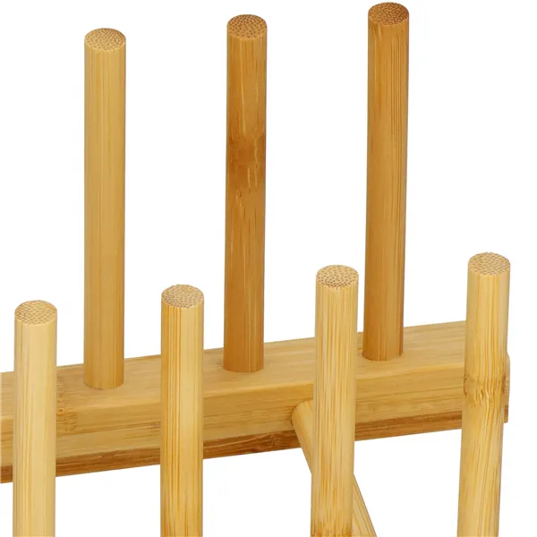 Bamboo plate stand Springos KI0154