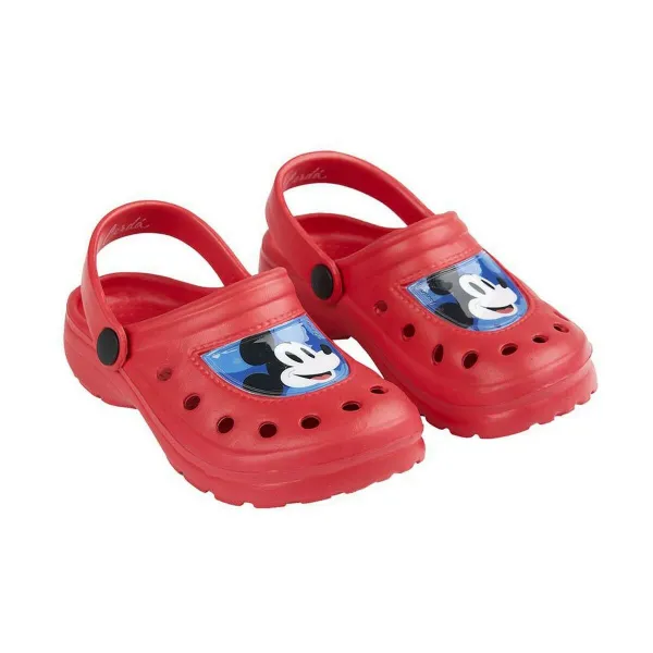 Rantasandaalit Mickey Mouse Punainen
