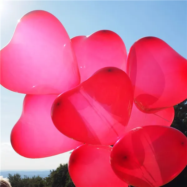 Set of balloons, hearts Springos PS0036 100 pcs.