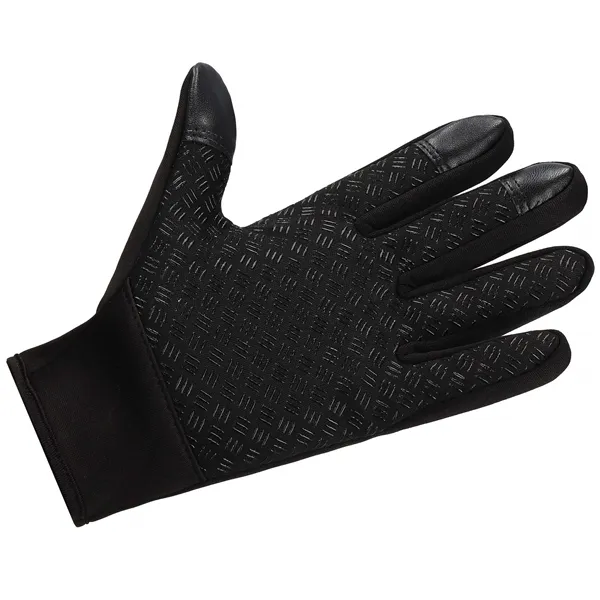 Universal winter phone touch gloves Springos GL0001 S size, black