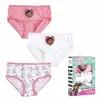Meiteņu biksīšu iepakojums Gabby's Dollhouse 3 gb. Daudzkrāsains