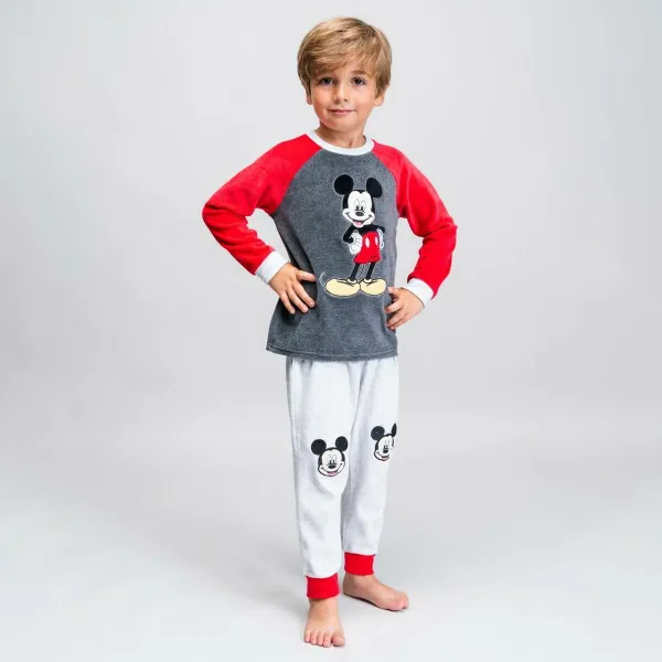 Pajama Bērnu Mickey Mouse Pelēks