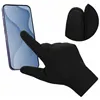 Universal winter phone touch gloves Springos GL0006 L size, black