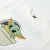 Krekls ar Īsām Piedurknēm Bērniem The Mandalorian Balts