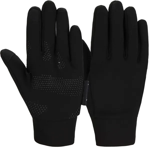 Universal winter phone touch gloves Springos GL0006 L size, black