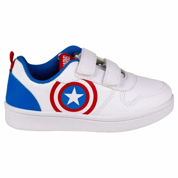 Spordijalanõud Lastele The Avengers Velcro Valge