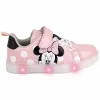 Sporta apavi ar LED Minnie Mouse Rozā Velcro
