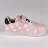 Кроссовки со светодиодами Minnie Mouse Розовый Velcro