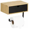 Toilet paper holder with shelf Springos HA7332