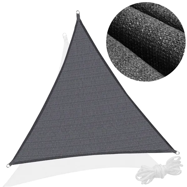 Sun sail Springos SN1056 4 x 4 x 4m dark grey