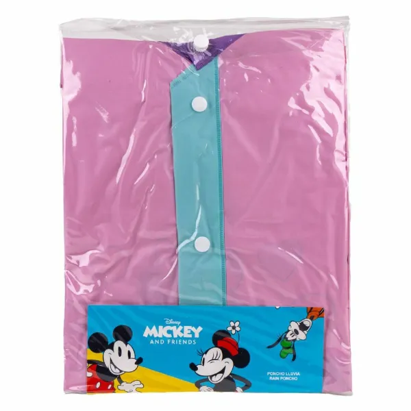 Vedenpitävä Poncho Hupulla Minnie Mouse Liila