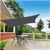 Sun sail Springos SN1059 5 x 5m dark graphite