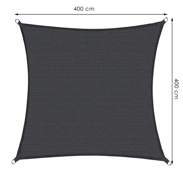 Sun sail Springos SN1060 4 x 4m dark graphite