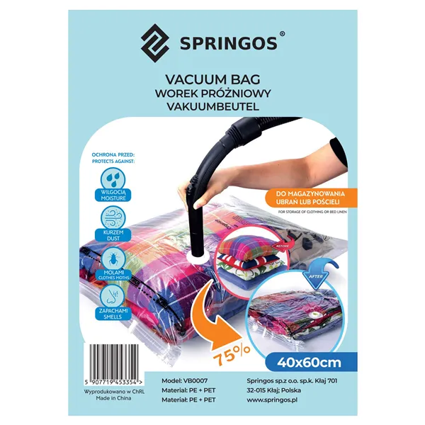 Vacuum bag Springos VB0007 40x60cm