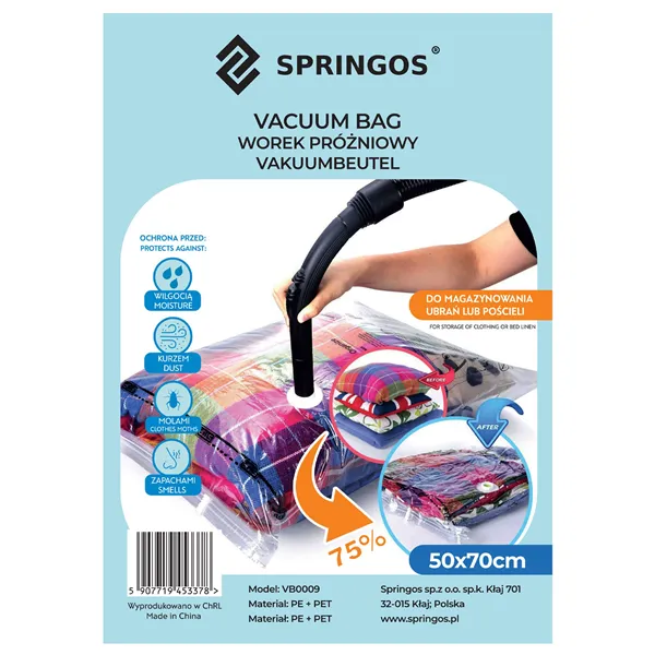 Vacuum bag Springos VB0009 50x70cm