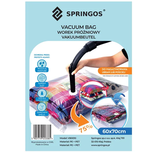 Vaakumkott Springos VB0010 60x70cm | Osta veebist — Megaluks