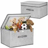 Foldable toy container Springos HA0163 25x40x30 cm gray