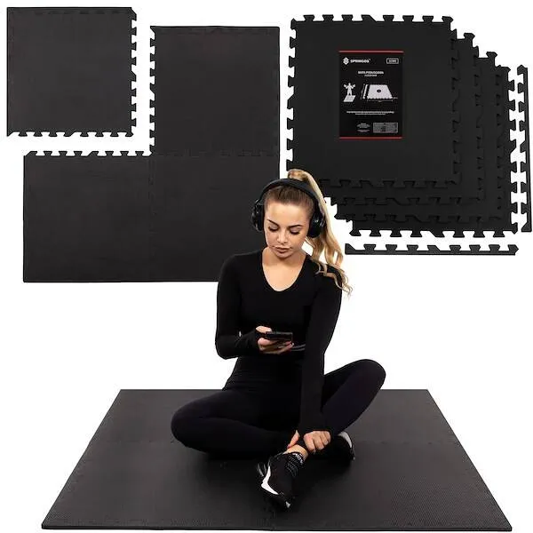 Exercise mat Springos FM0002 60 x 60 x 1.2 CM