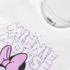 Vaikiška Marškinėliai su trumpomis rankovėmis Minnie Mouse Balta