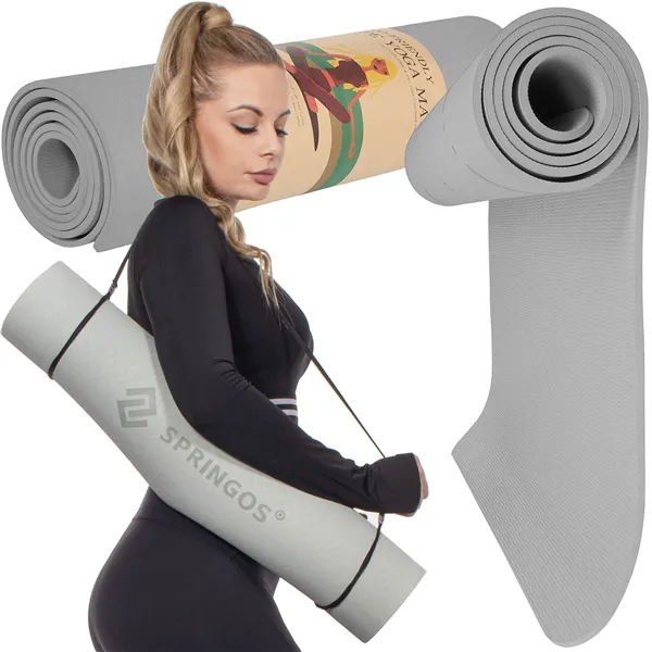 Yoga mat Springos YG0017 183 cm