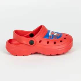 Pludmales krokšu apavi Spidey Sarkans