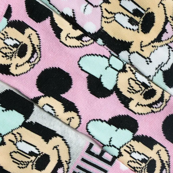 Zeķes Minnie Mouse 3 pāri