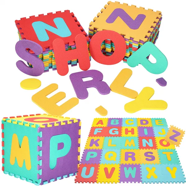 Children's foam mat - Puzzle Springos FM0018 170x150 cm