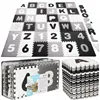 Children's foam mat - Puzzle Springos FM0019 175x175 cm