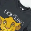Bērnu Sporta Krekls bez Kapuča The Lion King Tumši pelēks