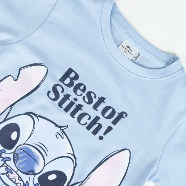Детский спортивных костюм Stitch Светло Синий