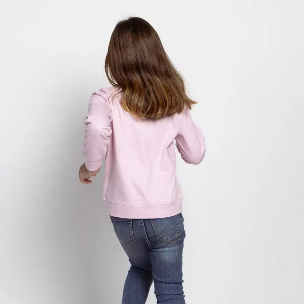Hoodless Sweatshirt for Girls Minnie Mouse Pink