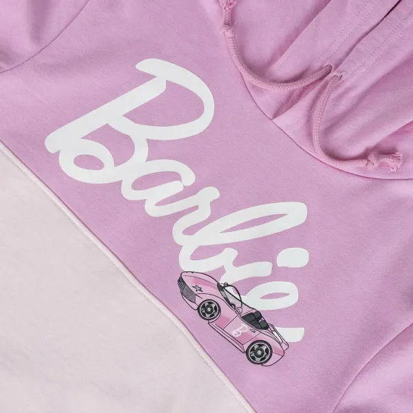 Bērnu Sporta Krekls ar Kapuci Barbie Rozā