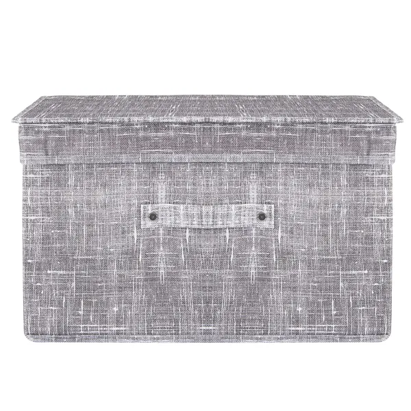 Uzglabāšanas kaste Springos HA3044 30x50x40 cm, pelēka, ar vāku