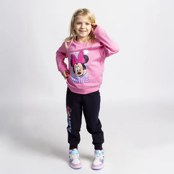 Vaikiškas sportinis kostiumas Minnie Mouse Rožinė