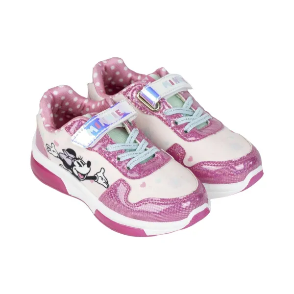 LED lenkkarit Minnie Mouse Pinkki