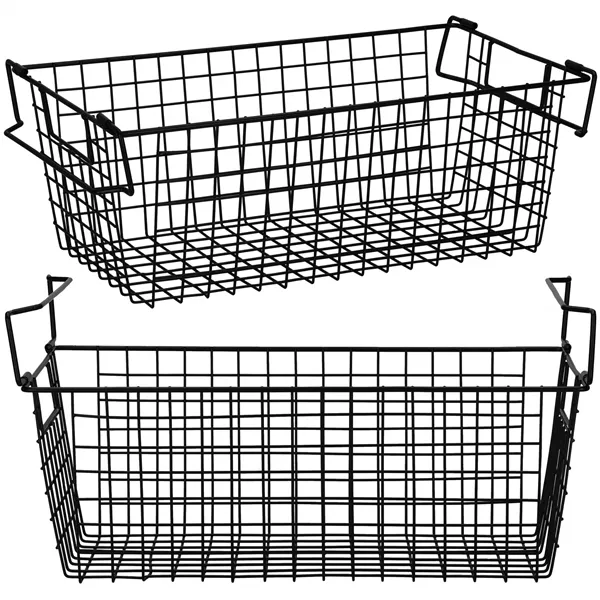 Metal storage basket Springos KI0145 41x17x15 cm