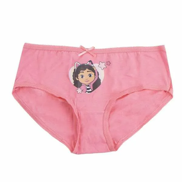 Meiteņu biksīšu iepakojums Gabby's Dollhouse Daudzkrāsains