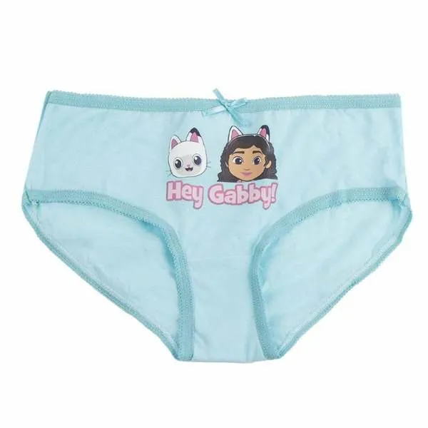 Meiteņu biksīšu iepakojums Gabby's Dollhouse Daudzkrāsains