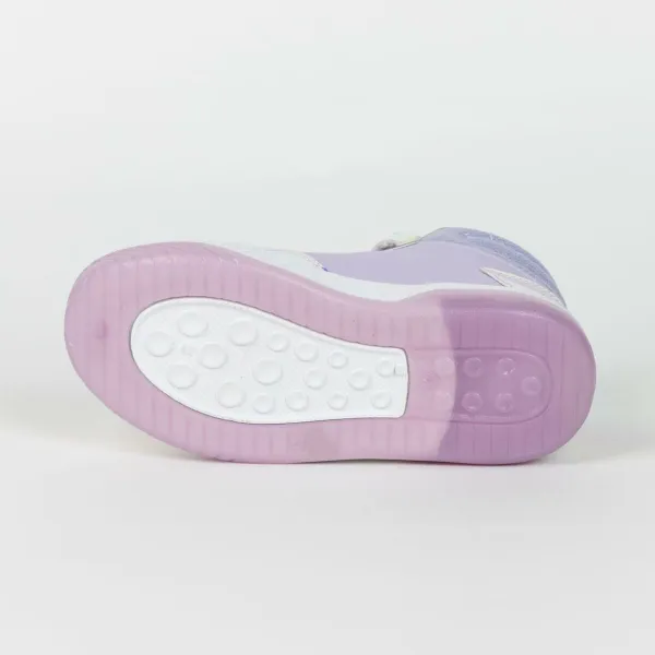 LED lenkkarit Frozen Liila