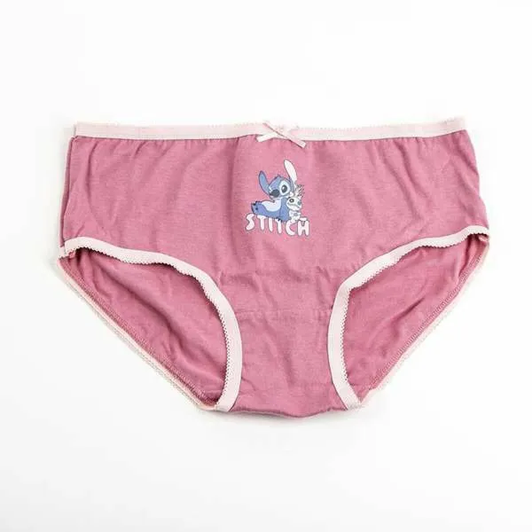 Pack of Girls Knickers Stitch Multicolour 5 Units