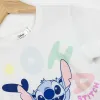 Vaikiška Marškinėliai su trumpomis rankovėmis Stitch Balta