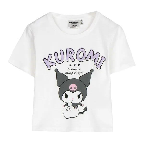 Child's Short Sleeve T-Shirt Hello Kitty White