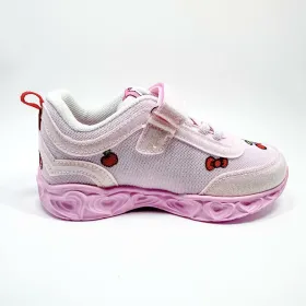 Sporta apavi ar LED Hello Kitty Gaiši Rozā LED Gaismas
